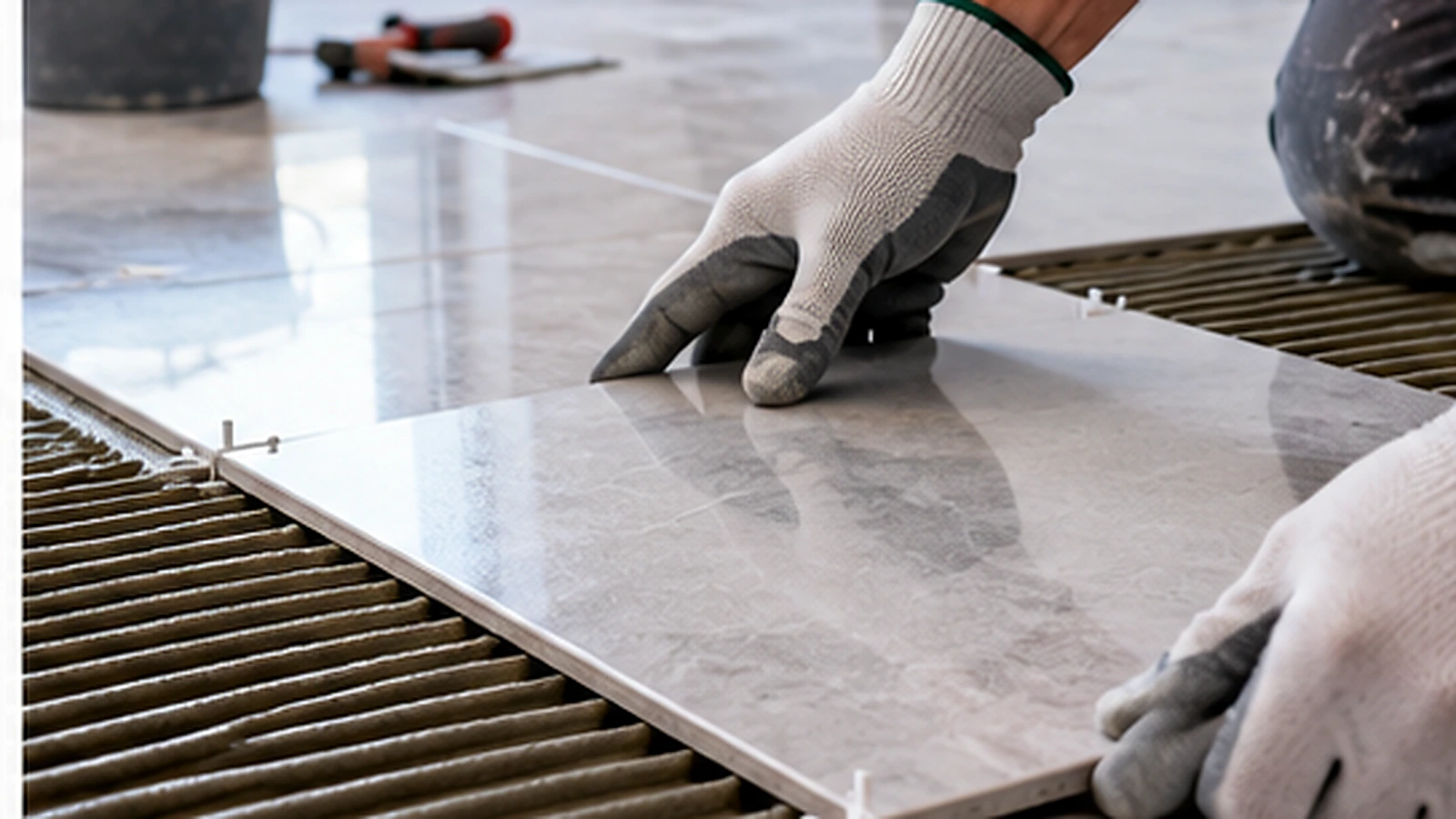 Imagine de concept pentru ▦ Tiling & Flooring Wall and floor tiling, laminate flooring, skirting