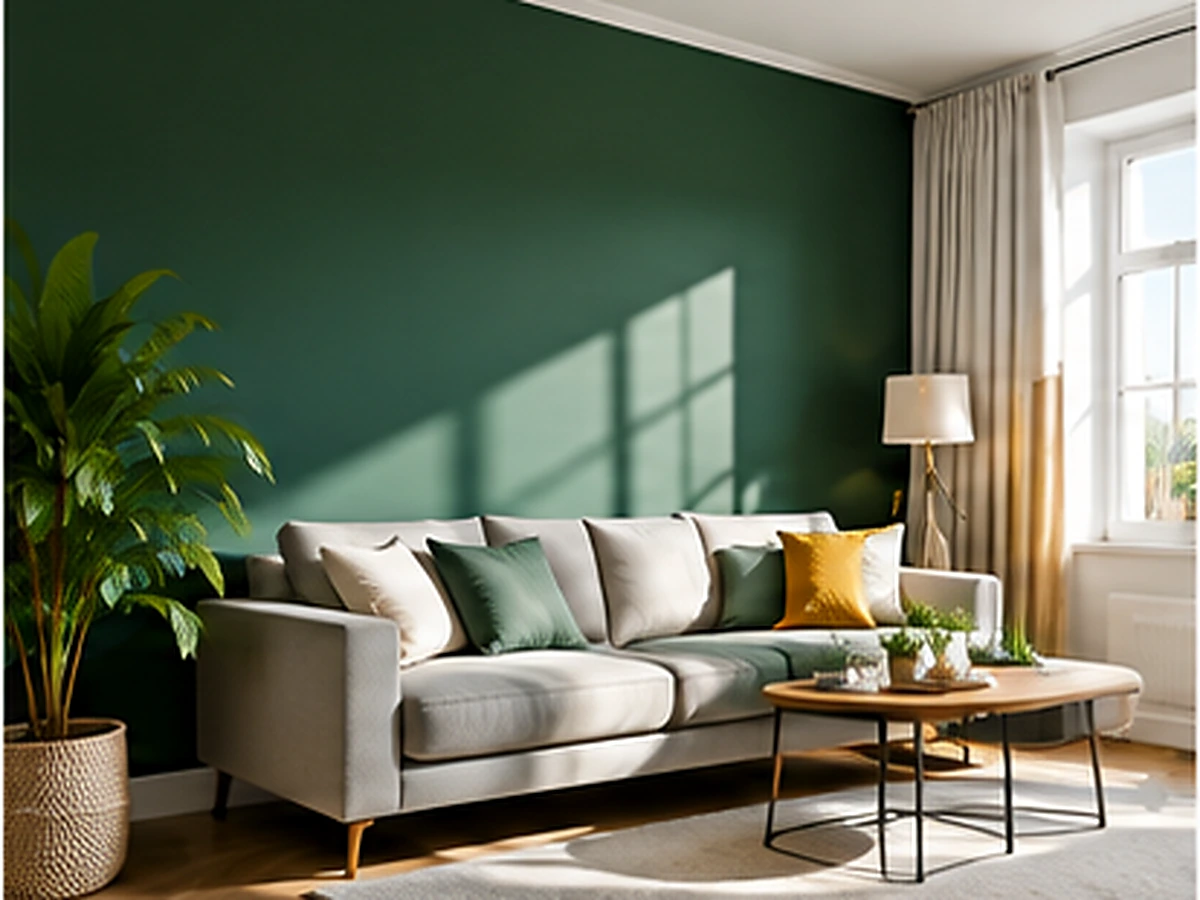 Can you paint a furnished apartment?